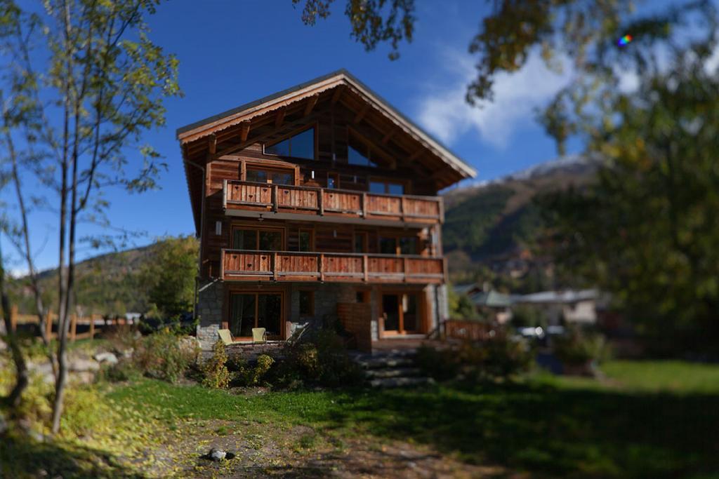 Ferienwohnung Les Alpages d'Auguste Valloire Exterior foto